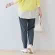 インディヴィ(INDIVI)の春SALE！【褒められパンツ】ストレッチ タックテーパードパンツ19