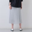 インディヴィ(INDIVI)の春SALE！【洗える／ウエストゴム】アコーディオン調プリーツスカート7