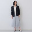 インディヴィ(INDIVI)の春SALE！【洗える／ウエストゴム】アコーディオン調プリーツスカート8