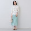 インディヴィ(INDIVI)の春SALE！【洗える／ウエストゴム】アコーディオン調プリーツスカート19