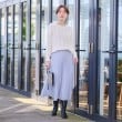インディヴィ(INDIVI)の春SALE！【洗える／ウエストゴム】アコーディオン調プリーツスカート31