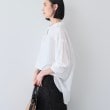 インディヴィ(INDIVI)の春SALE！【UVケア／カラーストライプ柄】袖コンシャスシャツ2