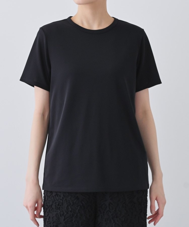 インディヴィ ヴァイ(INDIVI V.A.I)の春SALE！【日本製／トリアセテート】きれいめTシャツ10