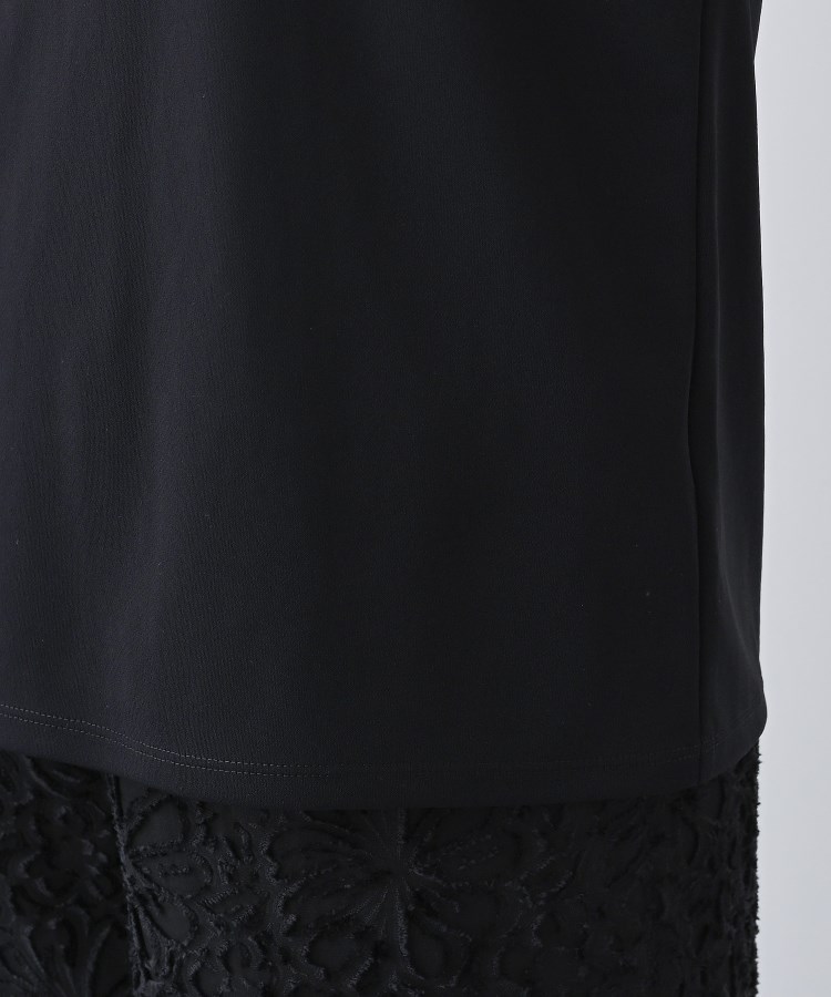 インディヴィ ヴァイ(INDIVI V.A.I)の春SALE！【日本製／トリアセテート】きれいめTシャツ15