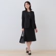 インディヴィ ヴァイ(INDIVI V.A.I)の【日本製】リネンライクセミフレアースカート3