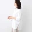 インディヴィ ヴァイ(INDIVI V.A.I)の春SALE！【日本製／インポート素材】重ね着風オーバーサイズブラウス2