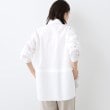 インディヴィ ヴァイ(INDIVI V.A.I)の春SALE！【日本製／インポート素材】重ね着風オーバーサイズブラウス3