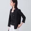 インディヴィ ヴァイ(INDIVI V.A.I)の春SALE！【日本製／サッカー素材】バンドカラーブラウス6