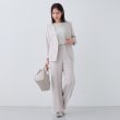 インディヴィ ヴァイ(INDIVI V.A.I)の春SALE！【日本製／トリアセテート混】アシメラインブラウス4
