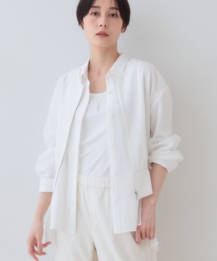 ショート&ロング ブルゾンコート INDIVI インディヴィ