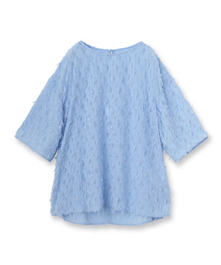 春SALE!【トレンド/ヘアリー】フリンジカットジャカードT 春SALE!【トレンド/ヘアリー】フリンジカットジャカードT