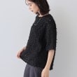 インディヴィ(INDIVI)の春SALE！【トレンド／ヘアリー】フリンジカットジャカードTブラウス6