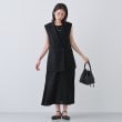 インディヴィ ヴァイ(INDIVI V.A.I)の春SALE！【日本製／トリアセテート】ボリュームヘムデザインワンピース8