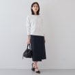 インディヴィ(INDIVI)の春SALE！【洗える】アシメデザイン ドルマンスリーブニット4