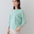 インディヴィ(INDIVI)の春SALE！【洗える】アシメデザイン ドルマンスリーブニット10