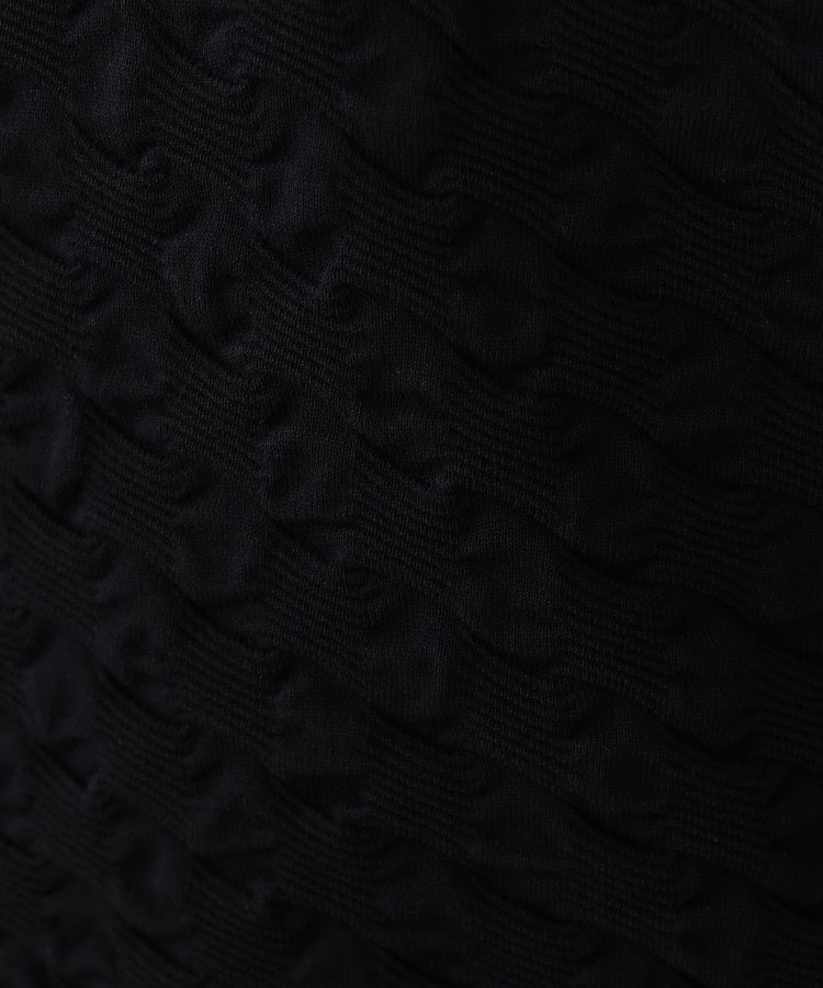 インディヴィ(INDIVI)の春SALE！【洗える／コットン混】ふくれジャカードニット9