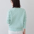 インディヴィ(INDIVI)の春SALE！【洗える／コットン混】ふくれジャカードニット11