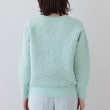 インディヴィ(INDIVI)の春SALE！【洗える／コットン混】ふくれジャカードニット16