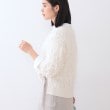 インディヴィ(INDIVI)の春SALE！【洗える】フリンジ ジャカードニット2