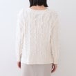 インディヴィ(INDIVI)の春SALE！【洗える】フリンジ ジャカードニット16