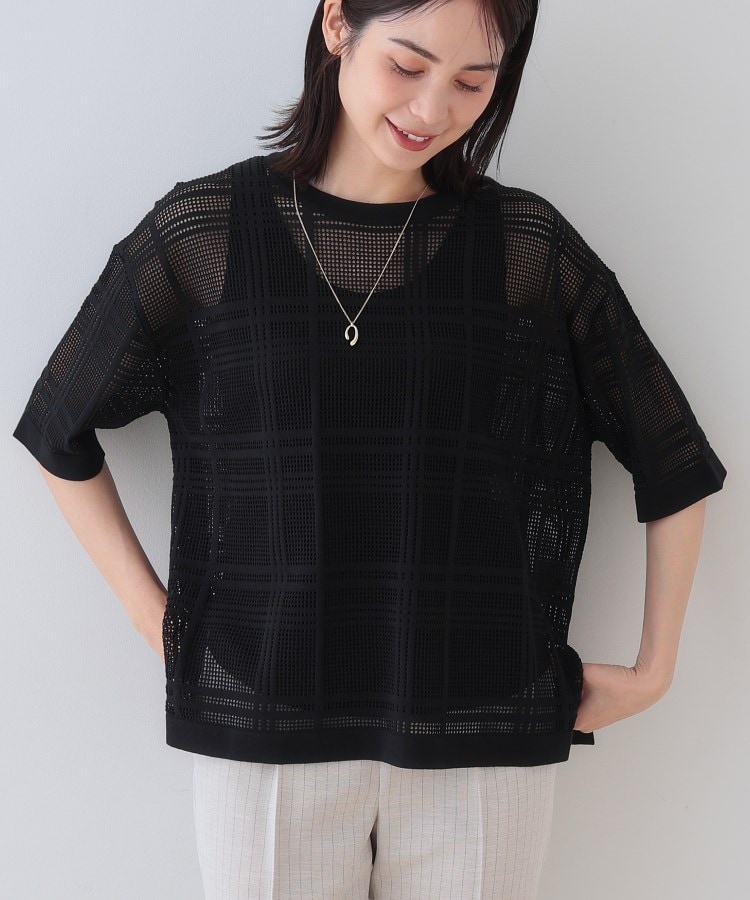洗える／Tシャツライク】オーバーサイズニット（ニット/セーター