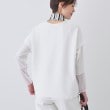 インディヴィ(INDIVI)の新色登場！【洗える／清涼感】レーヨンストレッチ フレンチスリーブニット3
