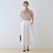 インディヴィ(INDIVI)の新色登場！【洗える／清涼感】レーヨンストレッチ フレンチスリーブニット11
