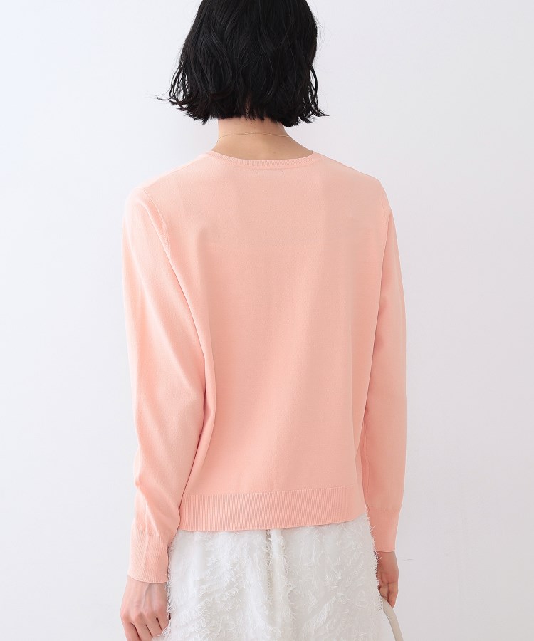 インディヴィ(INDIVI)の春SALE！【洗える】ブラウスコンビ ニットカーディガン15