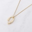 インディヴィ(INDIVI)の春SALE！【サイズフリー調整】ワントップデザインバリエネックレス ゴールド(607)