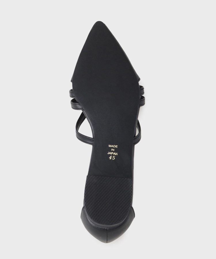 インディヴィ(INDIVI)の春SALE！【合皮】クロスストラップ フラットサンダル5