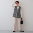 インディヴィ(INDIVI)の春SALE！【2点セット／UVケア】ツイードジレ＆ボウタイブラウス カセット服19