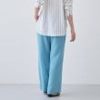 インディヴィ(INDIVI)の春SALE！【洗える】サイドライン ストレートパンツ11