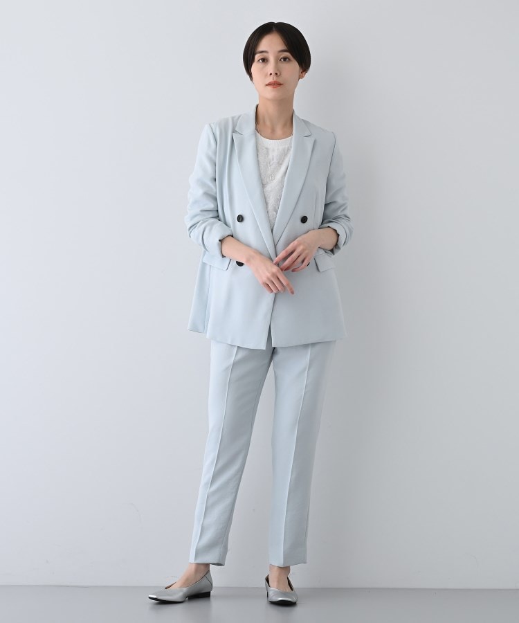 インディヴィ(INDIVI)の春SALE！【トレンド／華やか】フリンジカットジャカードトップス4