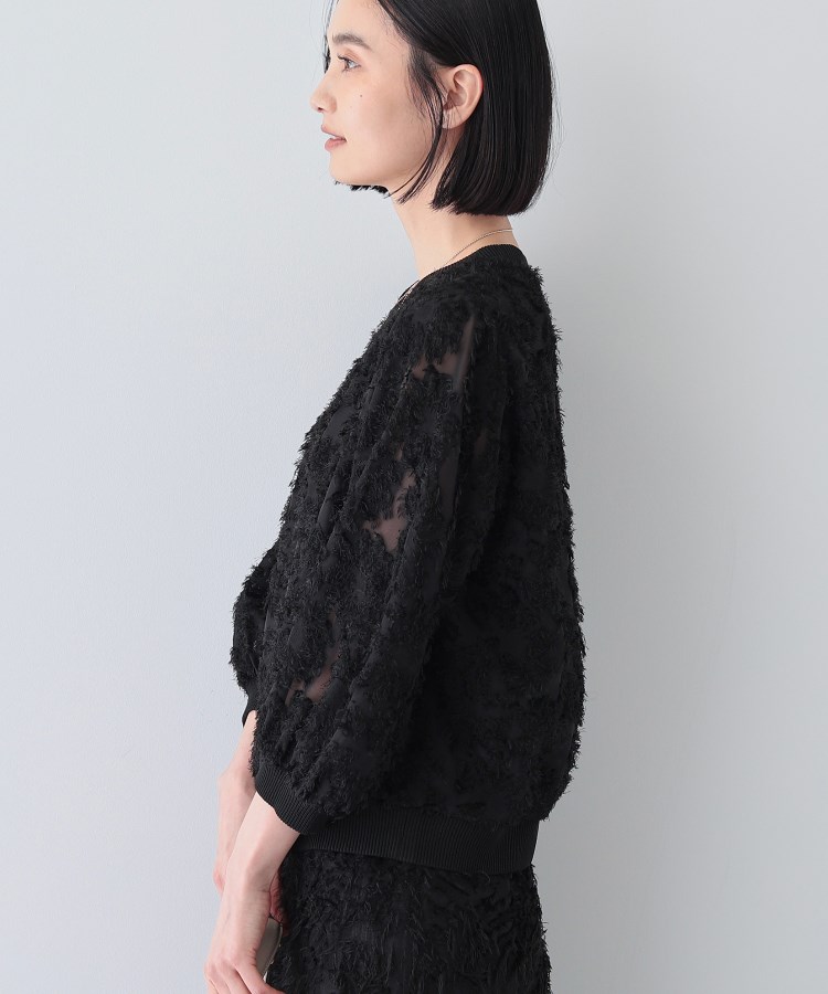 春SALE!【トレンド/華やか】フリンジカットジャカードトップス 春SALE!【トレンド/華やか】フリンジカットジャカードトップス
