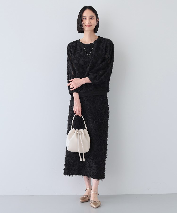 春SALE!【トレンド/華やか】フリンジカットジャカードトップス 春SALE!【トレンド/華やか】フリンジカットジャカードトップス