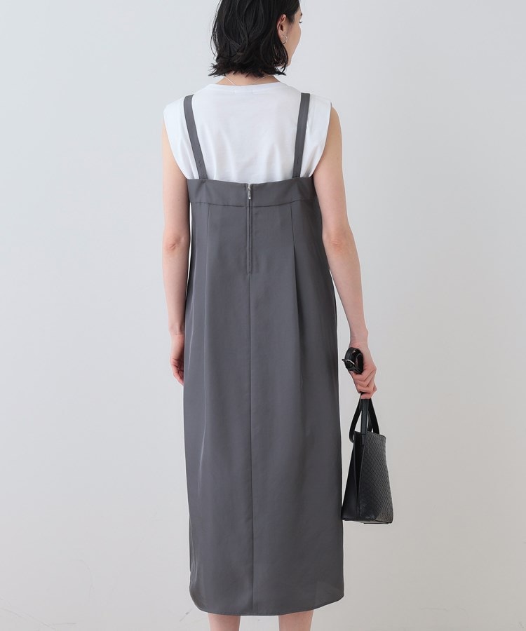 インディヴィ(INDIVI)の春SALE！【洗える／UVケア】スリップワンピース3
