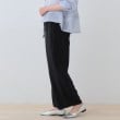 インディヴィ(INDIVI)の【洗える／UVケア／SETUP可能】ドロストワイドパンツ6