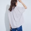 インディヴィ(INDIVI)の【洗える／UVケア／SETUP可能】スキッパードルマンブラウス28