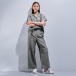 インディヴィ(INDIVI)の【日本製／SETUP可能】ソフトダンガリーワイドパンツ4