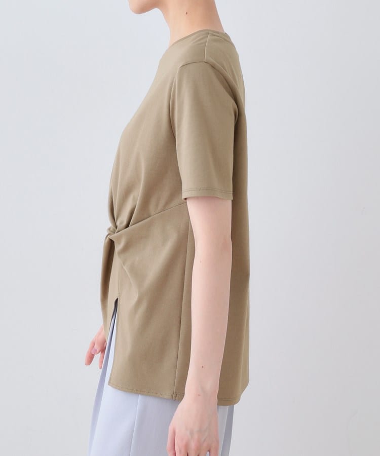 インディヴィ(INDIVI)の春SALE！【洗える】ねじりデザインTシャツ37