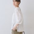 インディヴィ(INDIVI)の【刺繍／レース】スラッシュネックブラウス2