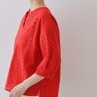 インディヴィ(INDIVI)の【刺繍／レース】スラッシュネックブラウス18