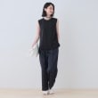 インディヴィ(INDIVI)の【洗える】切り替えノースリーブニット8