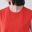 インディヴィ(INDIVI)の【洗える】切り替えノースリーブニット17