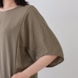 インディヴィ(INDIVI)の【洗える／5分袖／UVケア／SETUP可能】モモンガスリーブブラウス28
