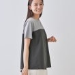 インディヴィ(INDIVI)の【洗える／汗ジミ防止】ビスチェレイヤード風トップス5