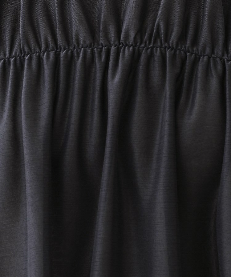 インディヴィ(INDIVI)の【洗える／体型カバー】シャーリングシアートップス13