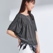 インディヴィ(INDIVI)の【洗える／体型カバー】シャーリングシアートップス6