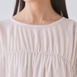 インディヴィ(INDIVI)の【洗える／体型カバー】シャーリングシアートップス25
