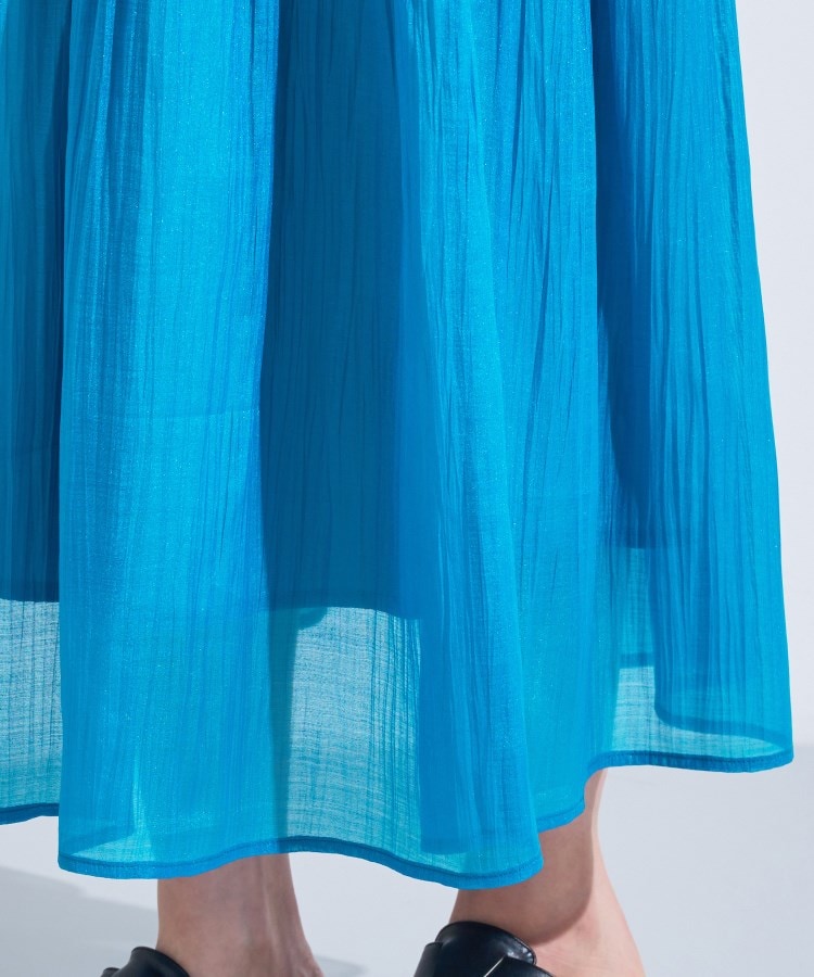 インディヴィ(INDIVI)の【2点セット／着回し◎】ノースリーブ＆ティアードスカート カセット服38